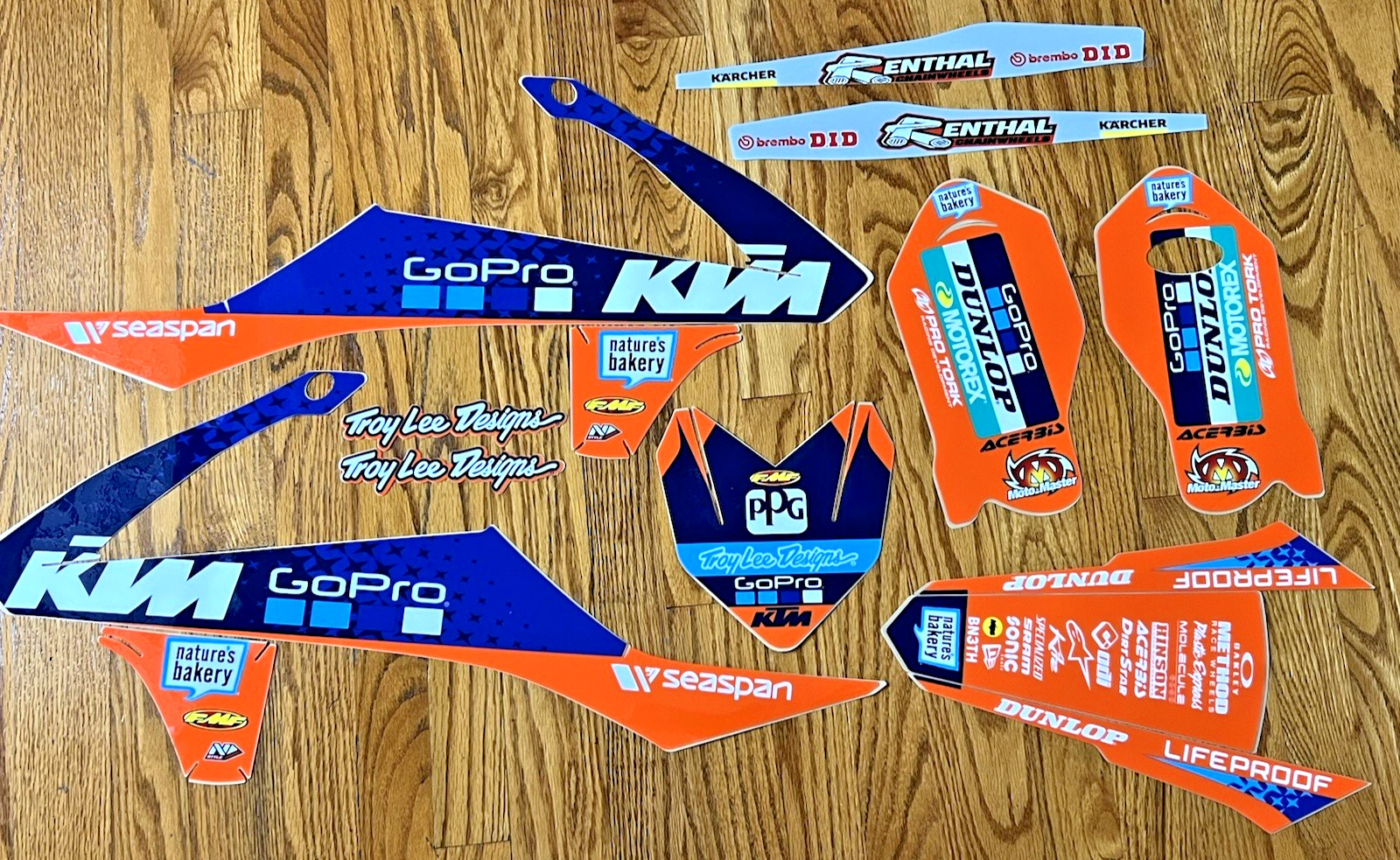 KTM Troy Lee Designs Team Graphics Kit KTM 85 2018 2019 2020 2021 2022 2023 2024