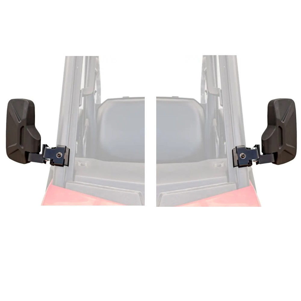 SuperATV Side Mirrors for Polaris / Can-Am Pro-Fit Cage - Pair