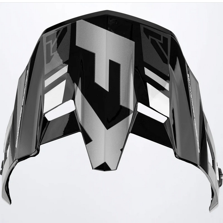 NO RESERVE FXR Maverick Modular Team Helmet Peak W/ All Mounting Equipment