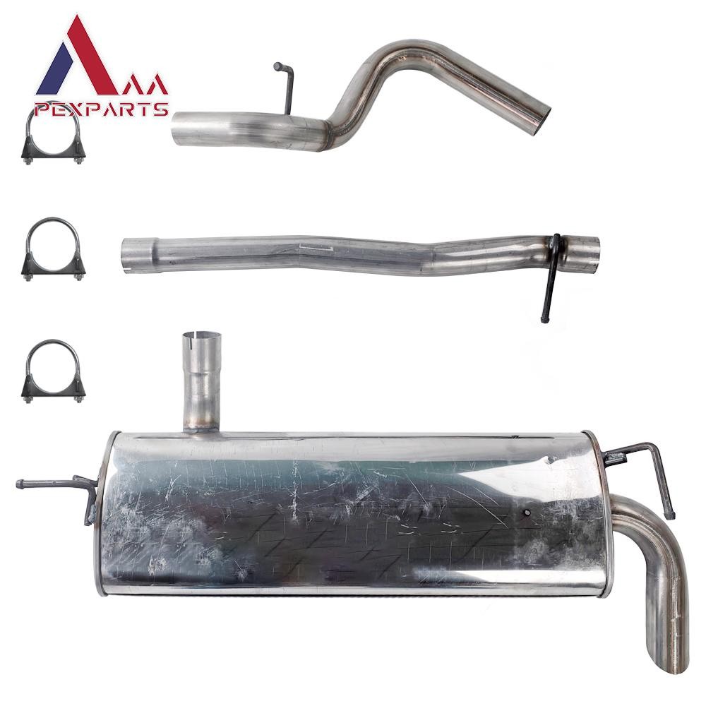 For 2007 2008 2009 2010 2011 Jeep Wrangler JK 3.8L V6 2 Door Exhaust System Kits
