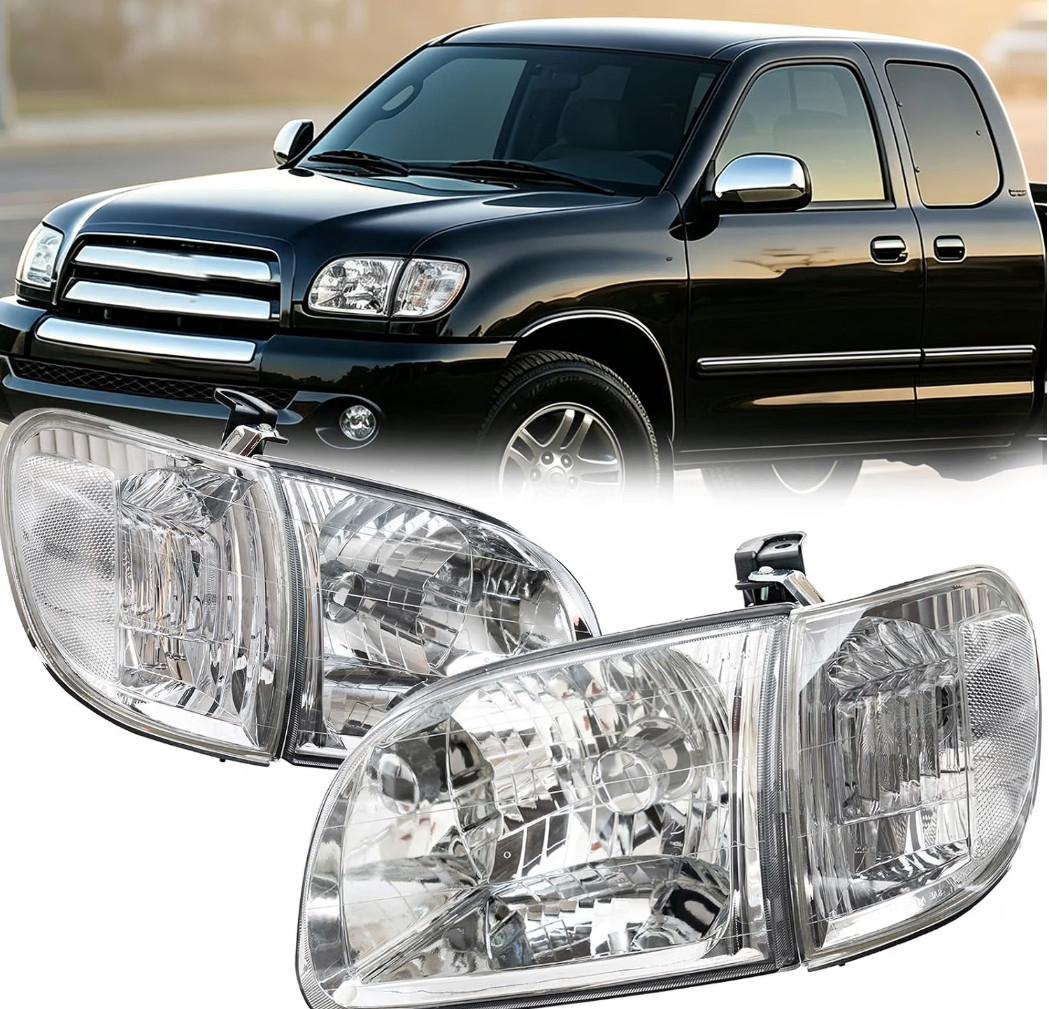 For 2000-2004 Toyota Tundra Regula/Access Cab Headlights+Parking Corner Lights For 2000-2004 Toyota Tundra Regula/Access Cab Headlights+Parking Corner Lights