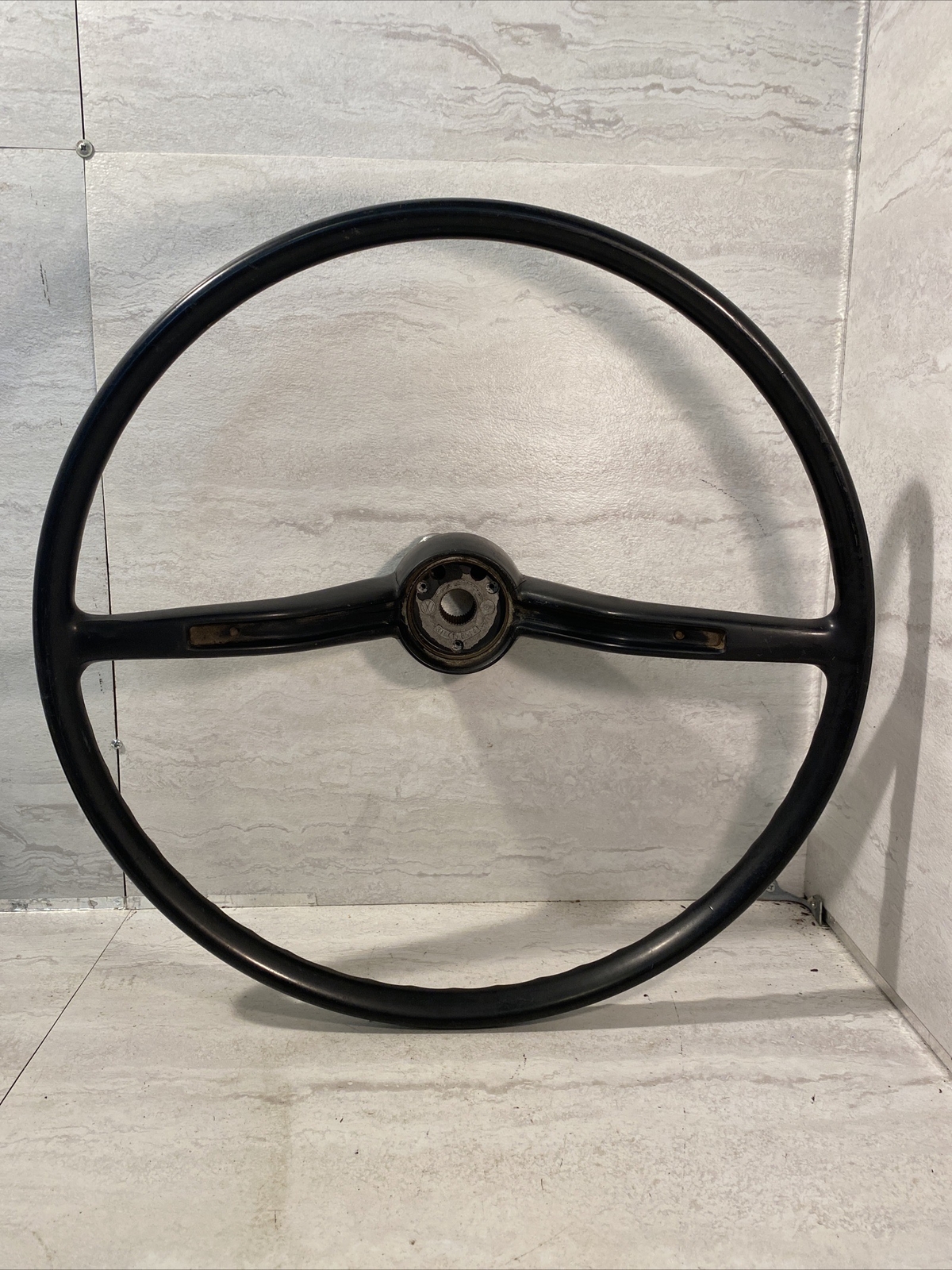 1962-1971 VW Volkswagen Beetle Bug Karmann Steering Wheel Black 311415651A 1962-1971 VW Volkswagen Beetle Bug Karmann Steering Wheel Black 311415651A