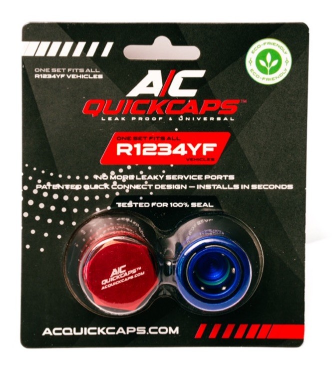 A/C Quickcaps R1234yf A/C Quickcaps  A/C Service Port Caps Leak Proof &Universal