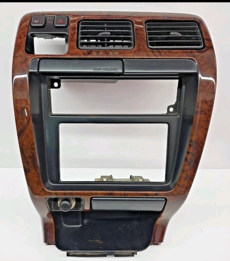 1996-1999 Toyota 4Runner Center Dash Radio HVAC Bezel Trim Panel Genuine OEM SUV