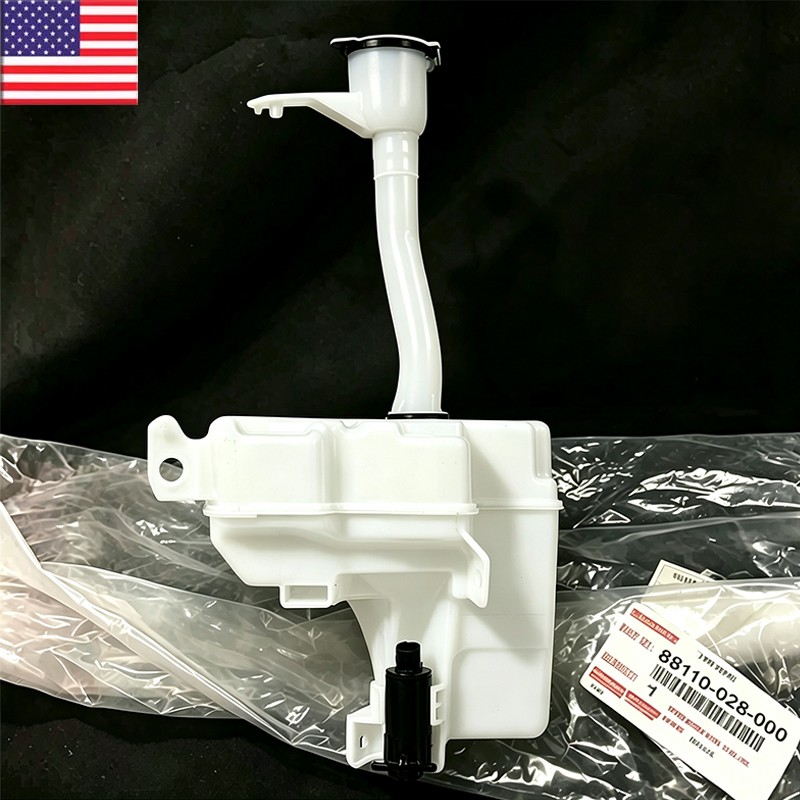 Fits Toyota Tacoma 2024-25 2026 Windshield Washer Reservoir Tank W/Pipe&Pump US