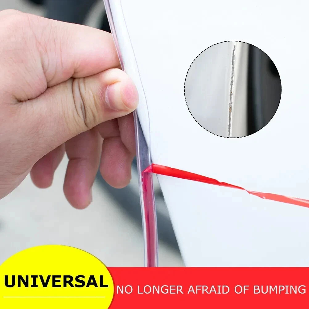 5M Car Door Edge Trim Guard Molding Rubber Seal Strip Scratch Protector Clear 5M Car Door Edge Trim Guard Molding Rubber Seal Strip Scratch Protector Clear
