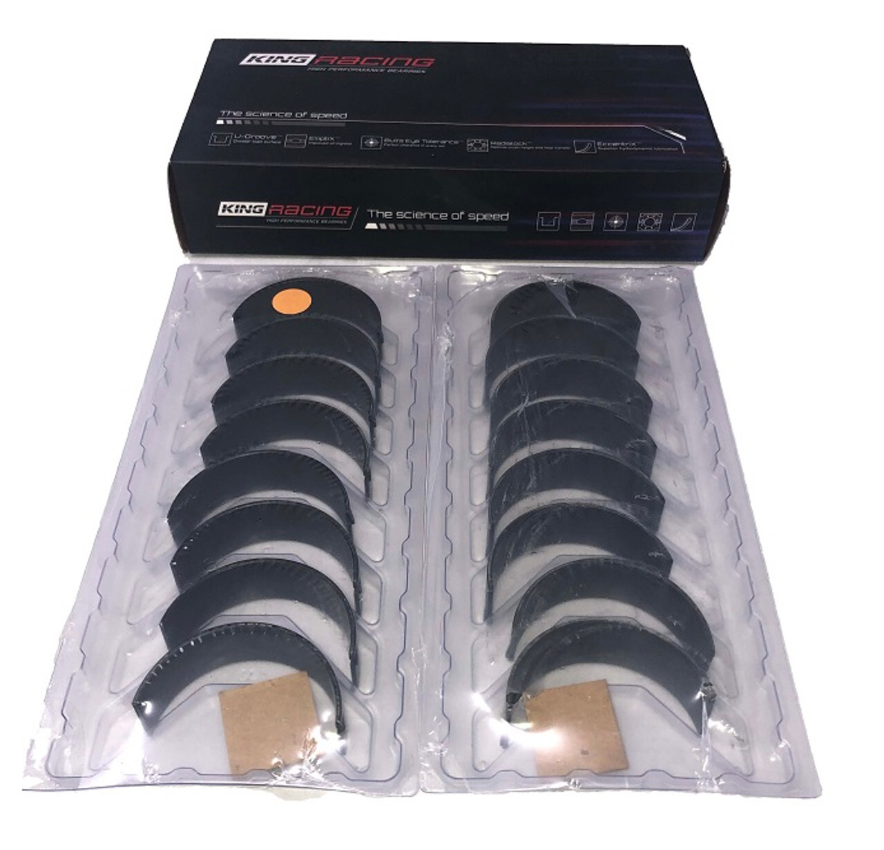 King CR807XPN Standard Rod Bearing Set for Small Block Chevy / Gen III IV LS