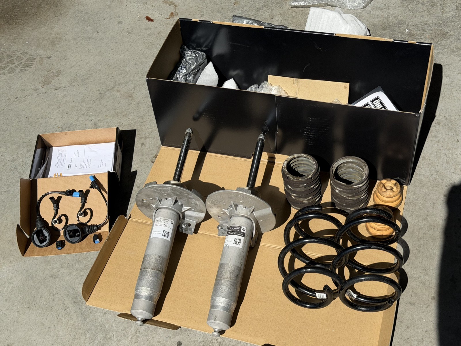 2021-2026 BMW M3 G80 M4 CSL RWD 3.0 SUSPENSION SHOCK ABSORBER MINT, Front & Rear