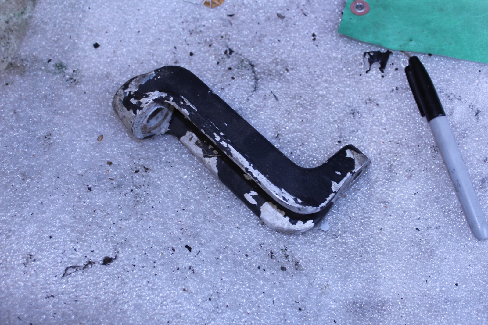 Used Teleflex Seastar Hydraulic Steering Arm Freshwater