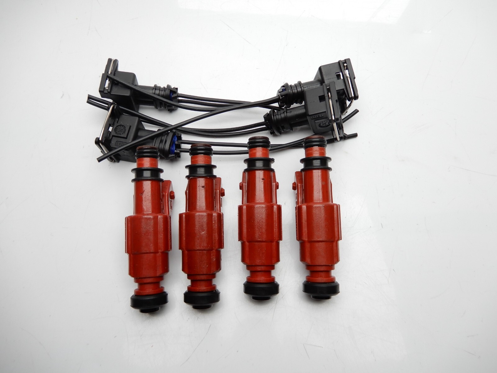 X4 89-90 Nissan S13 240sx 2.4L SOHC KA24E Fuel Injectors Upgrade 4-Hole 30lb X4 89-90 Nissan S13 240sx 2.4L SOHC KA24E Fuel Injectors Upgrade 4-Hole 30lb