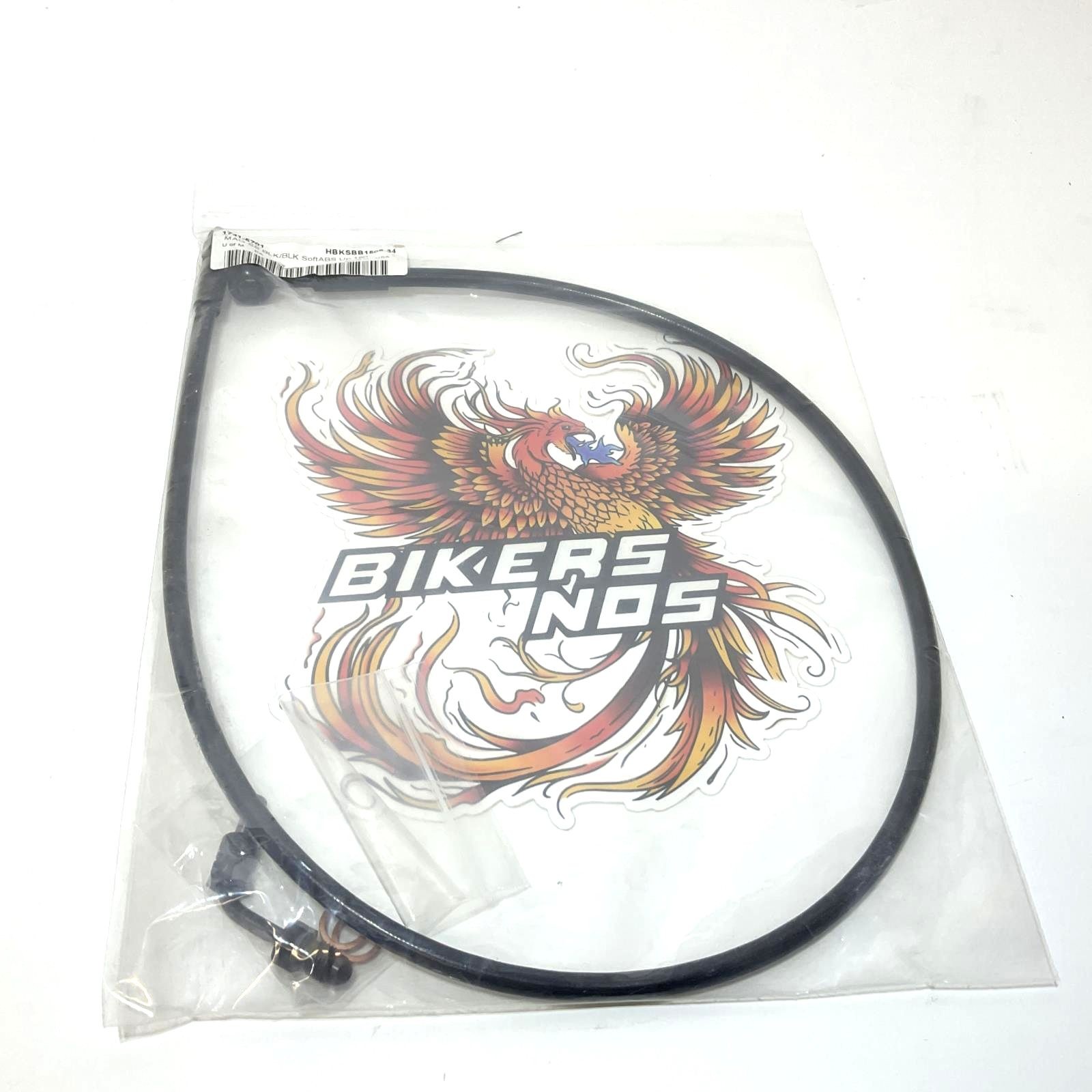 Magnum XR Black Coated 2018 Up Softail ABS Upper Brake Line HBKSBB1506-34