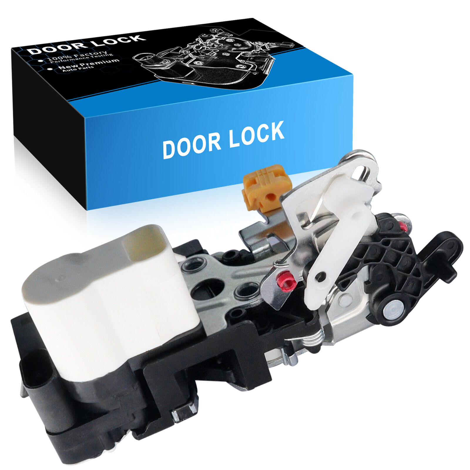Rear Left Driver Side Door Lock Actuator For 02-06 Cadillac Chevrolet GMC Yukon