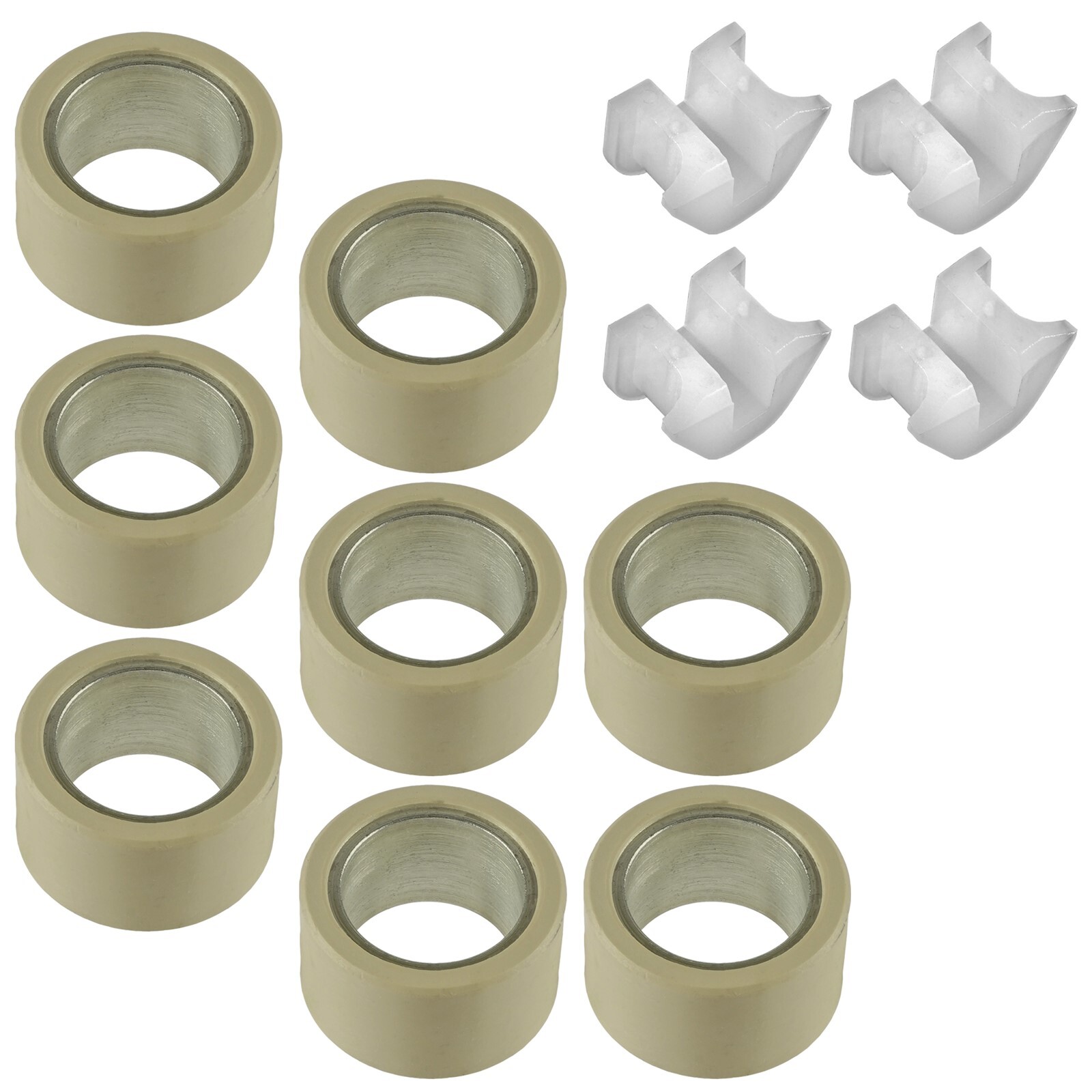 8x Clutch Roller Weights with Sliders for Suzuki Quadmaster 500 4x4 2000-2001 8x Clutch Roller Weights with Sliders for Suzuki Quadmaster 500 4x4 2000-2001