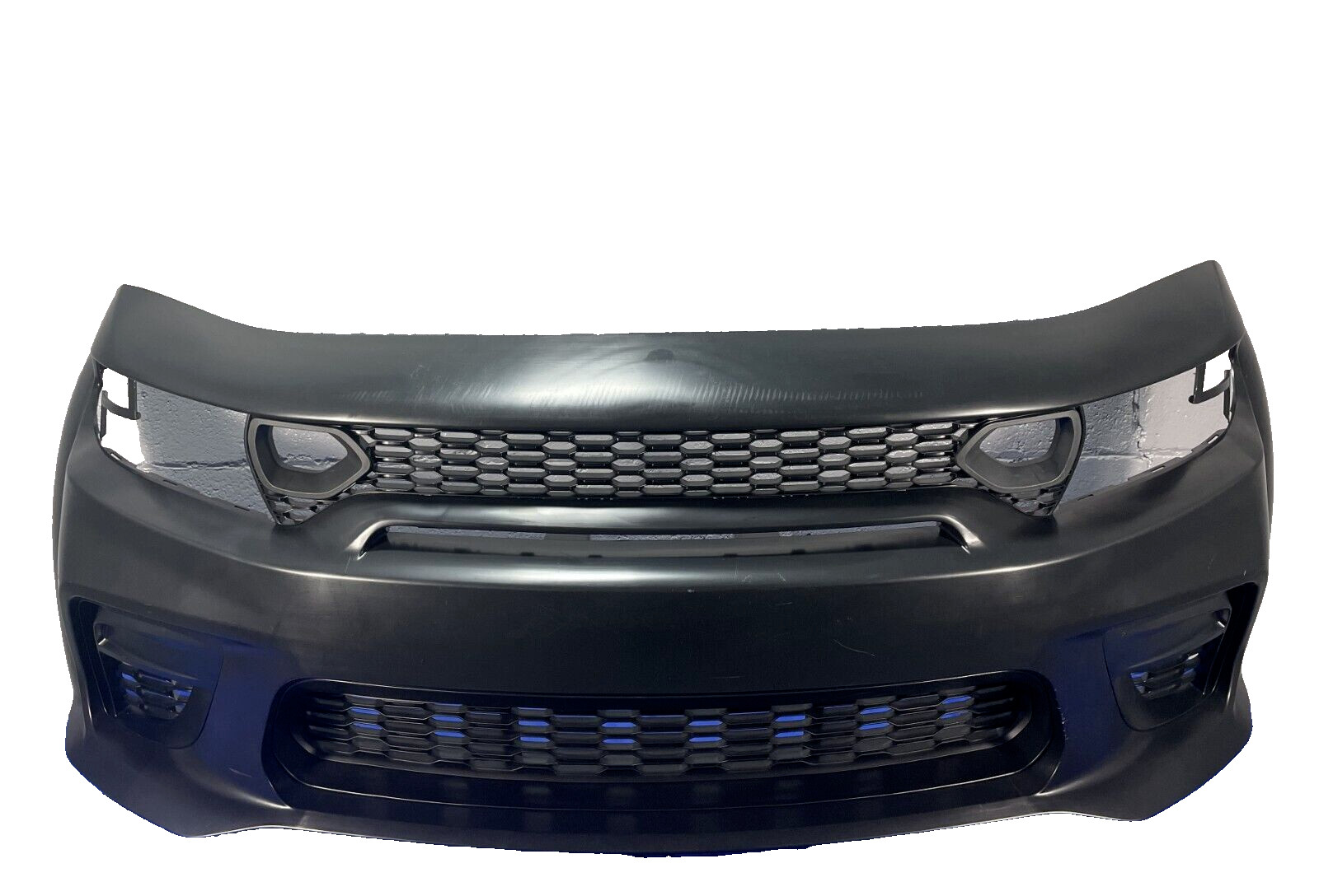 Fit 2015 - 22 Dodge Charger Widebody SRT Front Bumper Assembly Replacement Fit 2015 - 22 Dodge Charger Widebody SRT Front Bumper Assembly Replacement