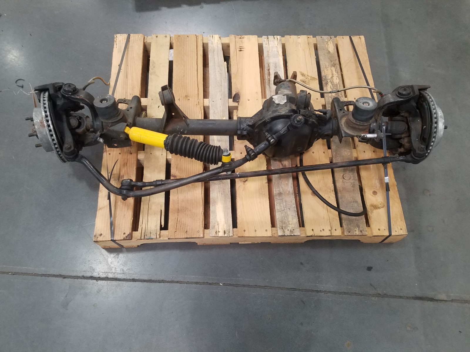 2006 Jeep Wrangler TJ Rubicon 4x4 Dana 44 Front Axle Assembly D44 #6530 U3