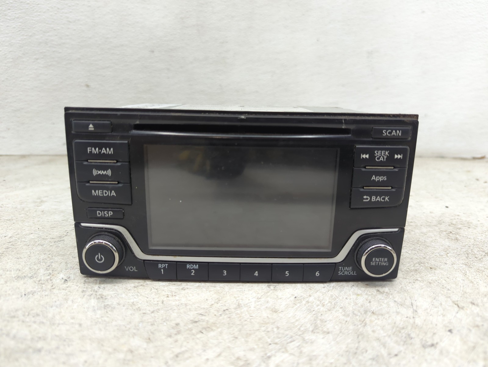 2015-2015 Nissan Sentra Am Fm Cd Player Radio Receiver F4CRG 2015-2015 Nissan Sentra Am Fm Cd Player Radio Receiver F4CRG