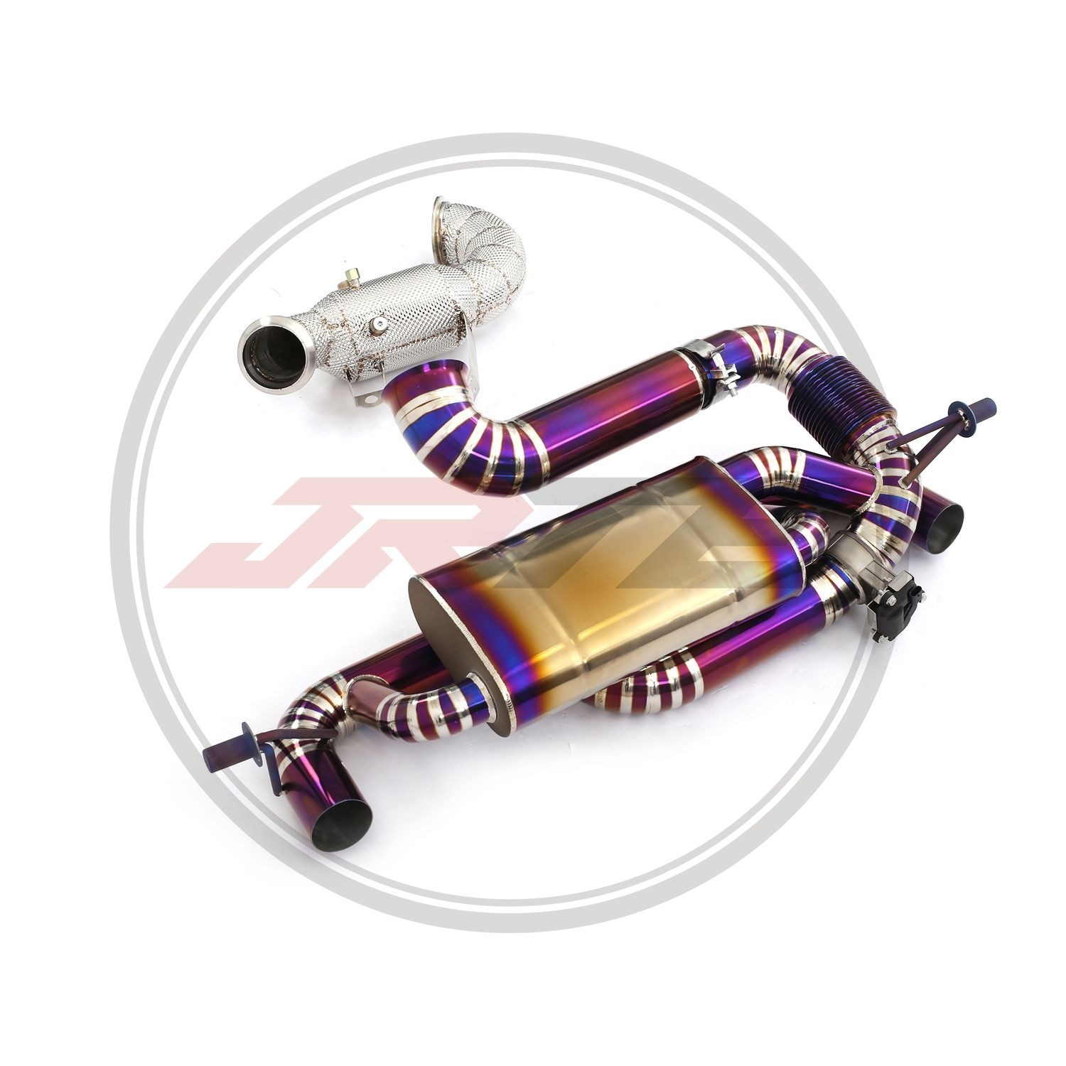 TI Valvetronic Complete Exhaust System For Lotus Emira 2.0T I4 Turbo SE 2022+