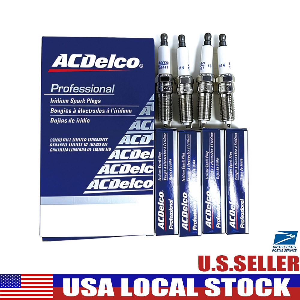 8set 41-114 Iridium Spark Plugs ACDELCO 12622441 Fit for Cadillac Chevrolet GMC