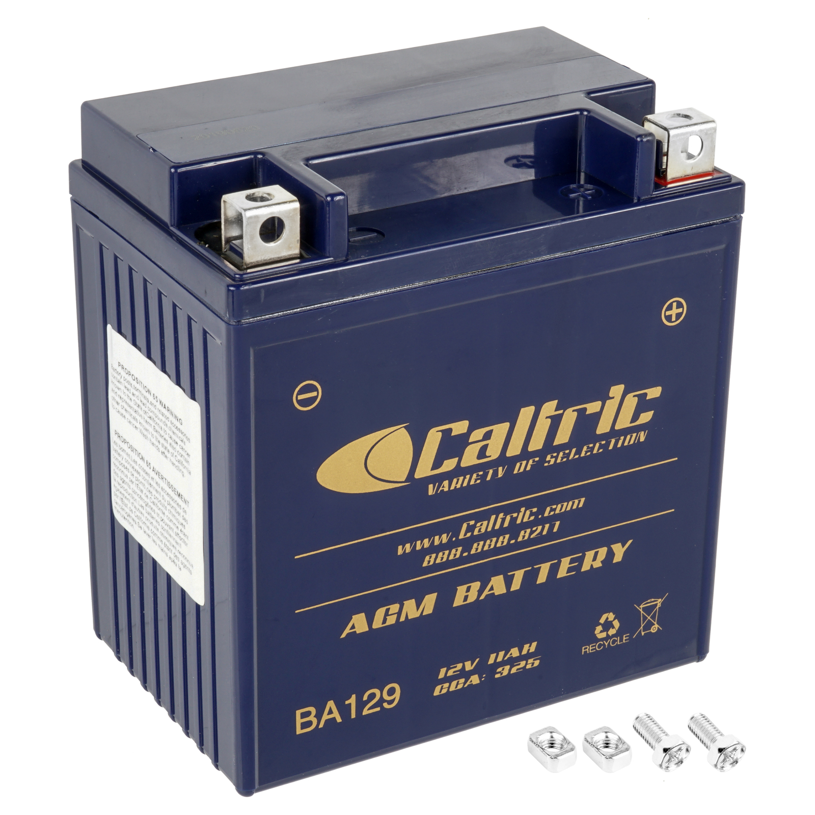 YB10L-A2 Caltric AGM Battery for Suzuki 33610-44010 / 12V 11 Ah AGM Battery YB10L-A2 Caltric AGM Battery for Suzuki 33610-44010 / 12V 11 Ah AGM Battery