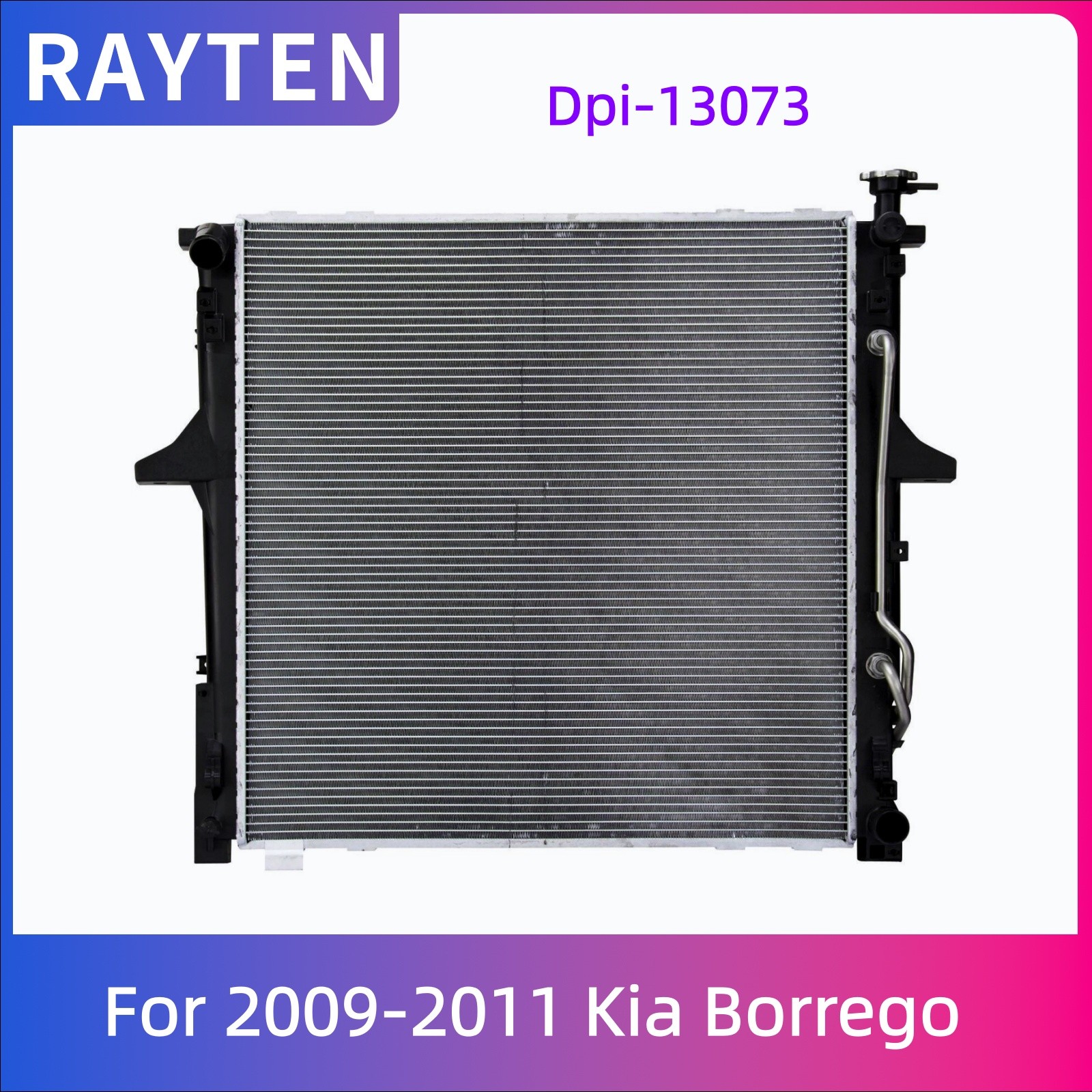 Aluminum Radiator fit for 2009-2011 Kia Borrego