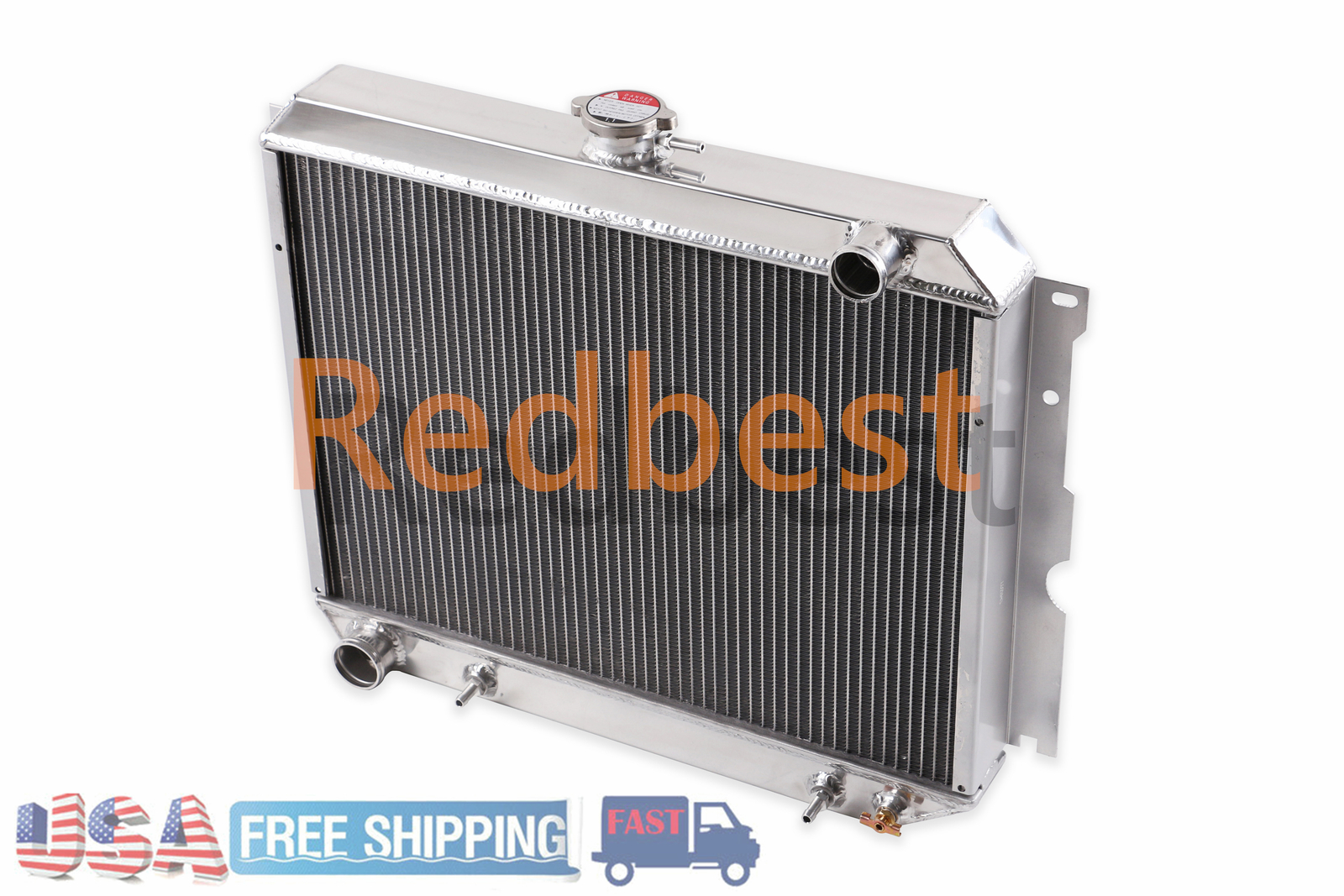 Aluminum 3Core Radiator For Dodge Plymouth Mopar Cars 1968-74 Big Block V8 #2375