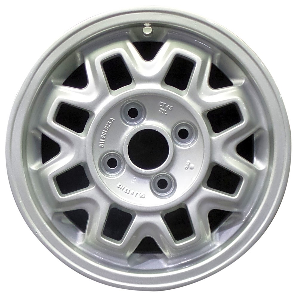 Wheel Rim Audi 4000 13 1984 811601025A Painted OEM Factory OE 58647