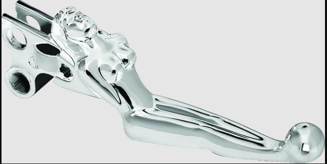 Kuryakyn 1049 Chrome Silhouette Clutch & Brake Levers - Mechanical Clutch Harley