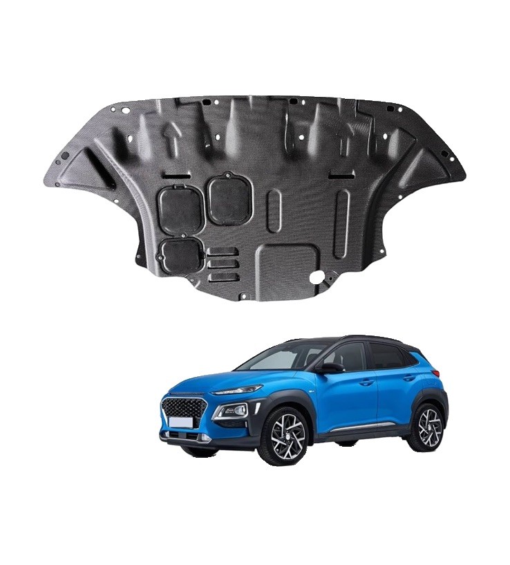 Front Engine Splash Shield Fit for Hyundai Kona 2018-2023, Direct Replacement