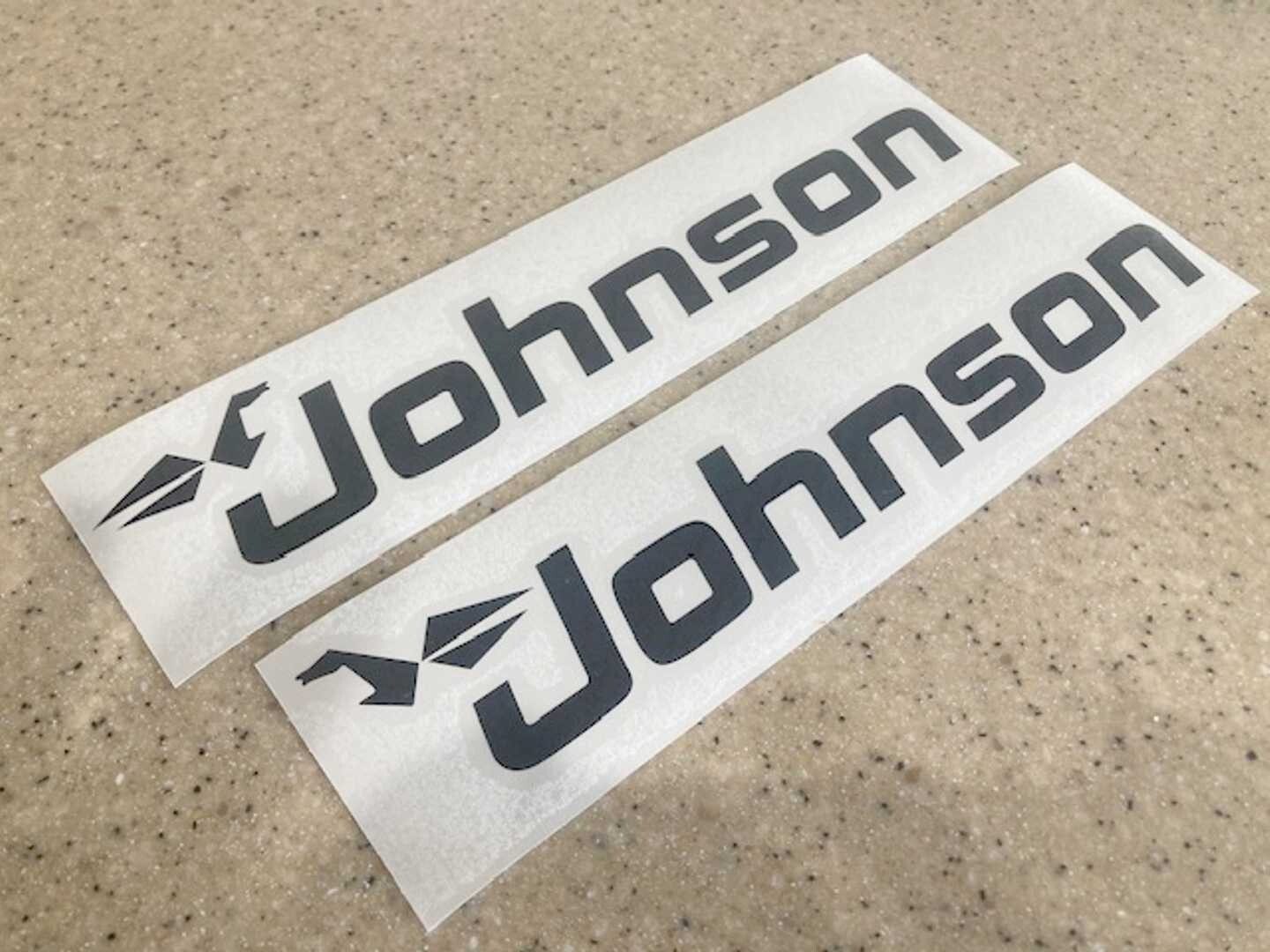 Johnson Vintage Motor Decals 10\