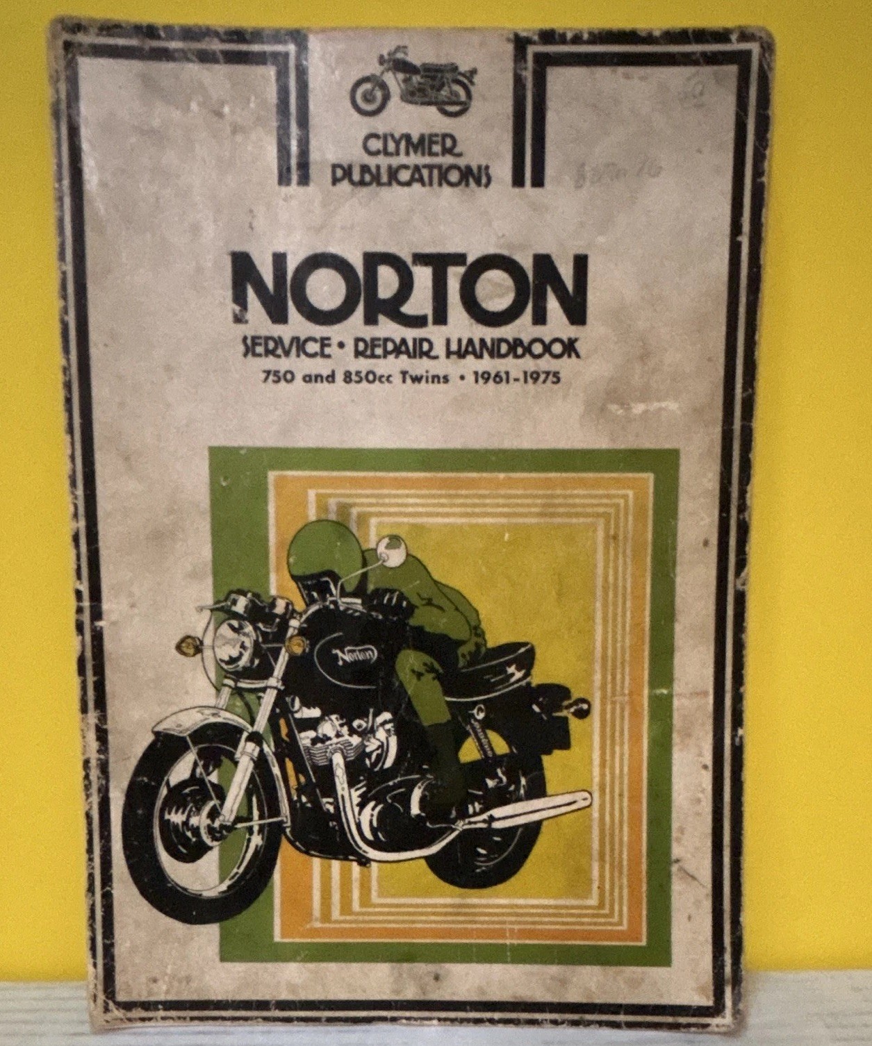 Vintage Clymer Norton Service Repair Manual 750 850cc Twins 1961-1975 Handbook