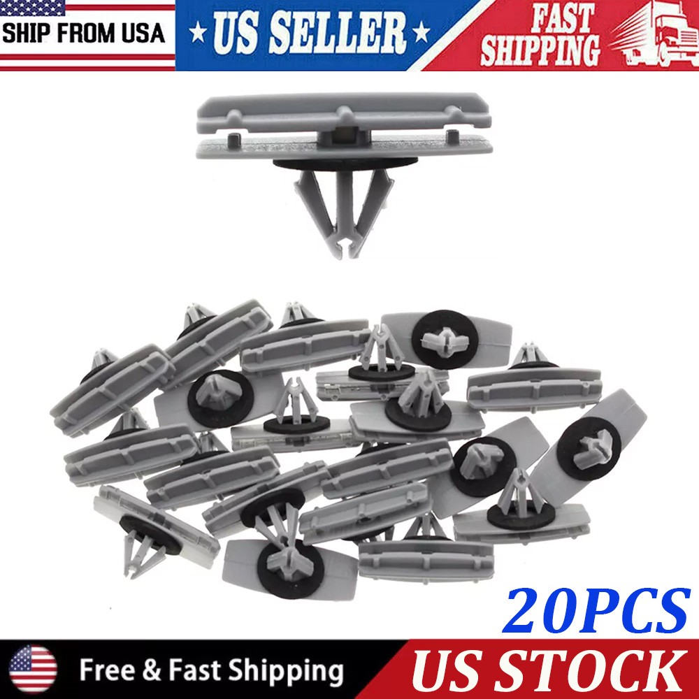 20 Pcs Fender Flare Wheel Moulding Clip For Dodge Nitro Ram 1500 & Liberty