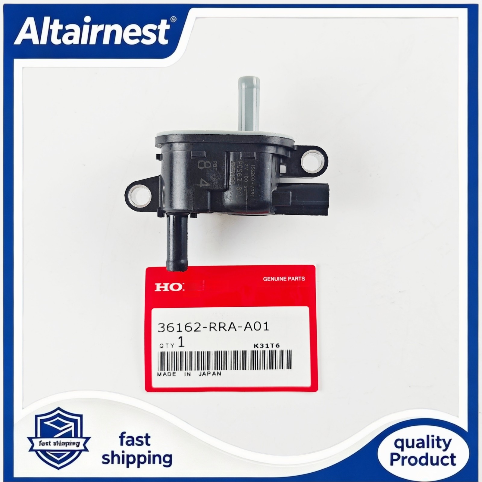 OEM 36162-RRA-A01 Vapor Canister Purge Solenoid Valve For HONDA Accord Civic CRV