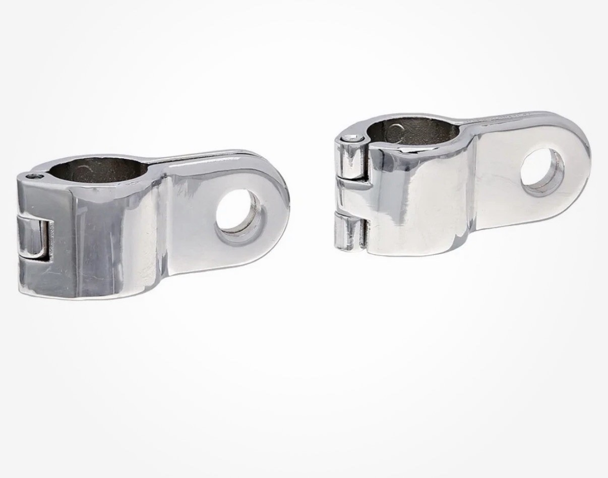Kuryakyn 1002 Motorcycle Accessory: Magnum Quick Clamps for 1