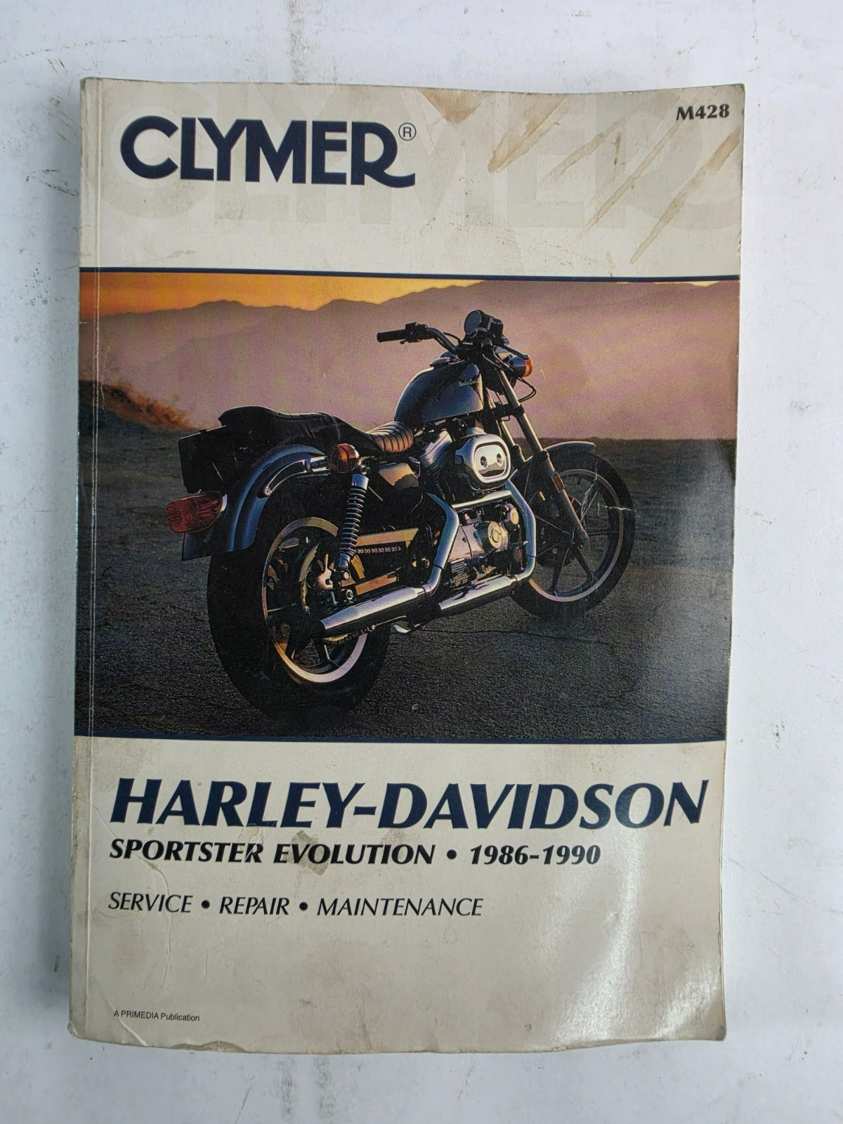 Clymer Vintage Harley Davidson Sportster Evolution Repair Manual 1986-1990 M428 Clymer Vintage Harley Davidson Sportster Evolution Repair Manual 1986-1990 M428