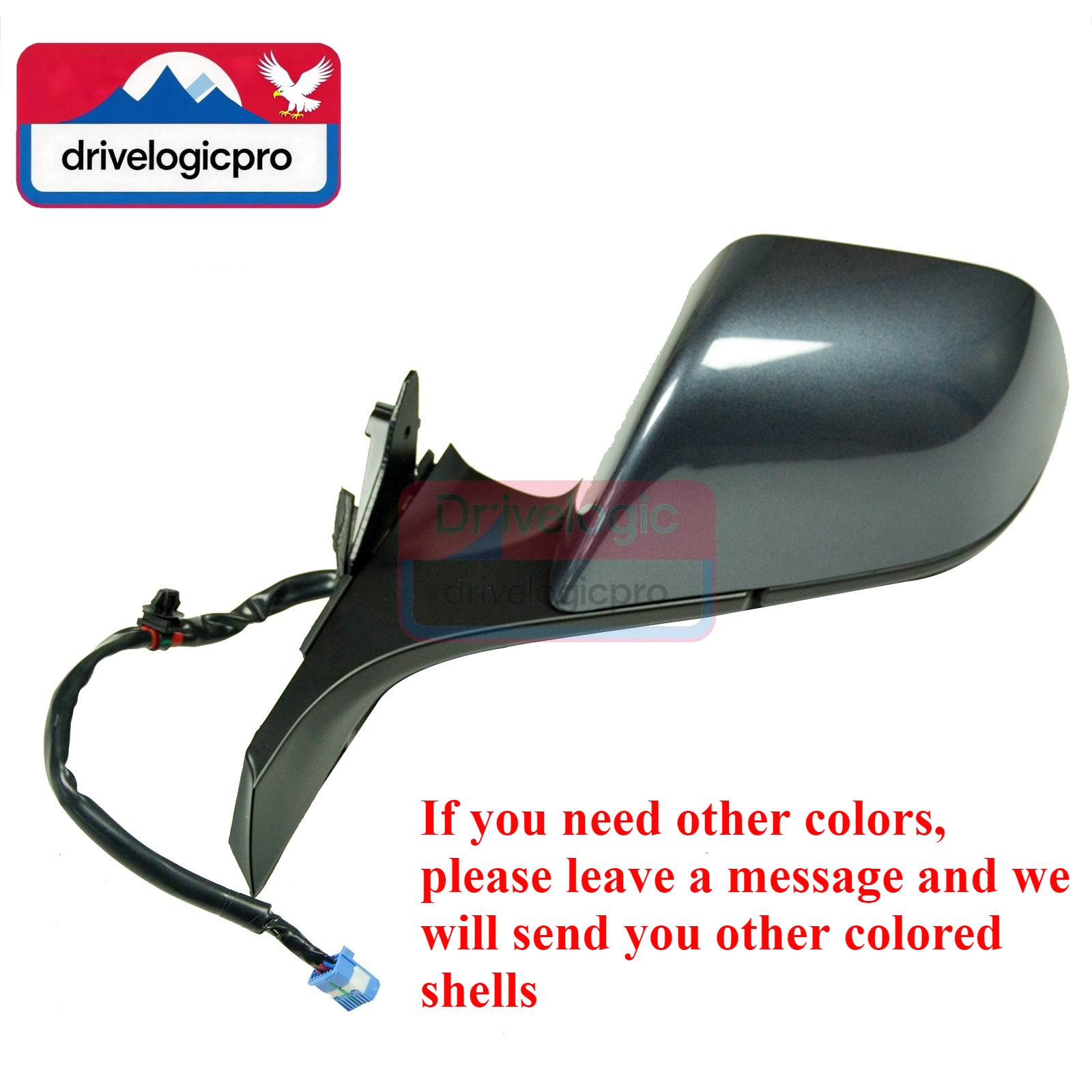 GRAY Left Driver Side Mirror Fit For Tesla Model 3 M3 2020-2025 1110782-00-L NEW