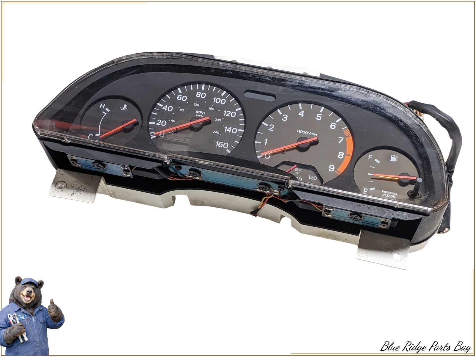 90-92  Nissan  300ZX  speedometer gauge  Cluster  24810-32P00  OEM