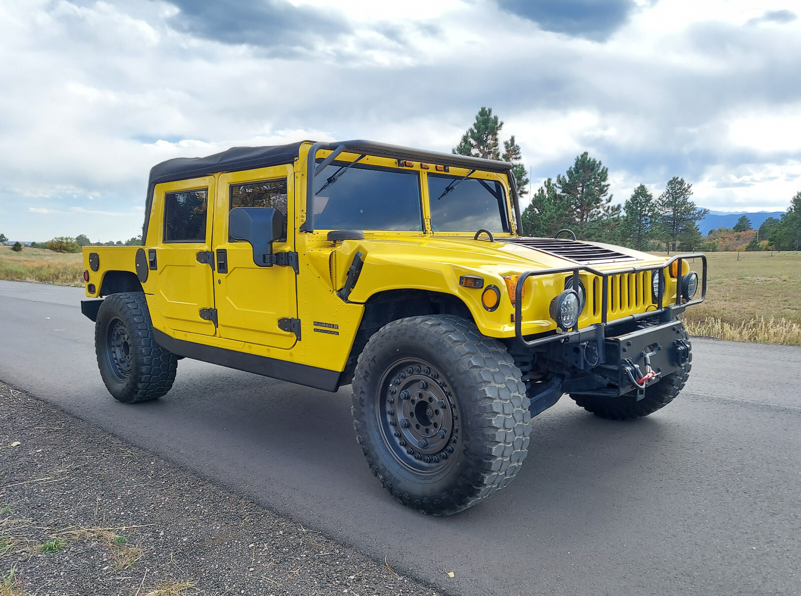 2001 HUMMER H1 OPENTOP HMCO CONVERTIBLE
