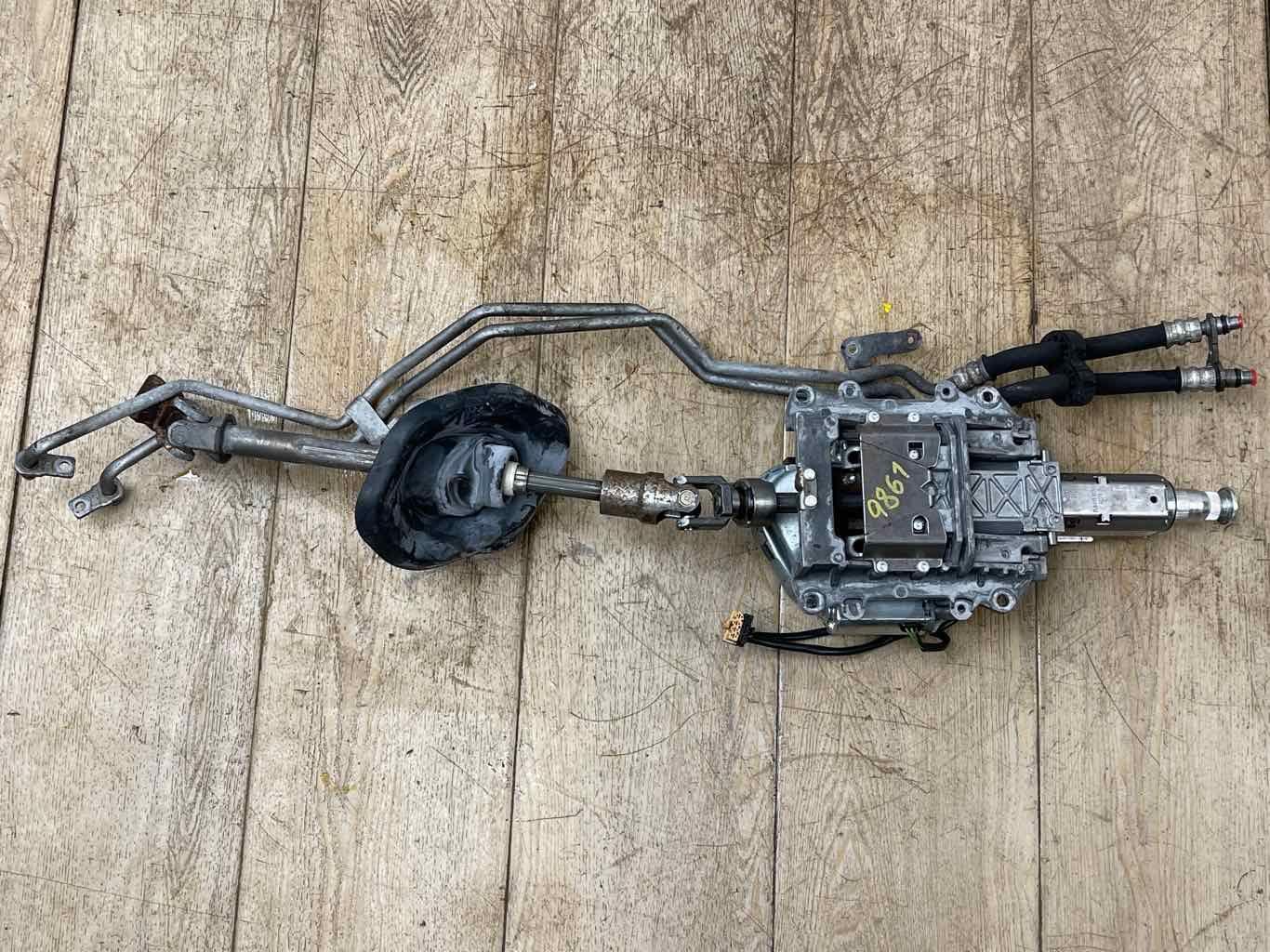 Fits 07 - 15 AUDI Q7 Steering Column Floor Shift Assy w/o Adaptive 4F0905852H