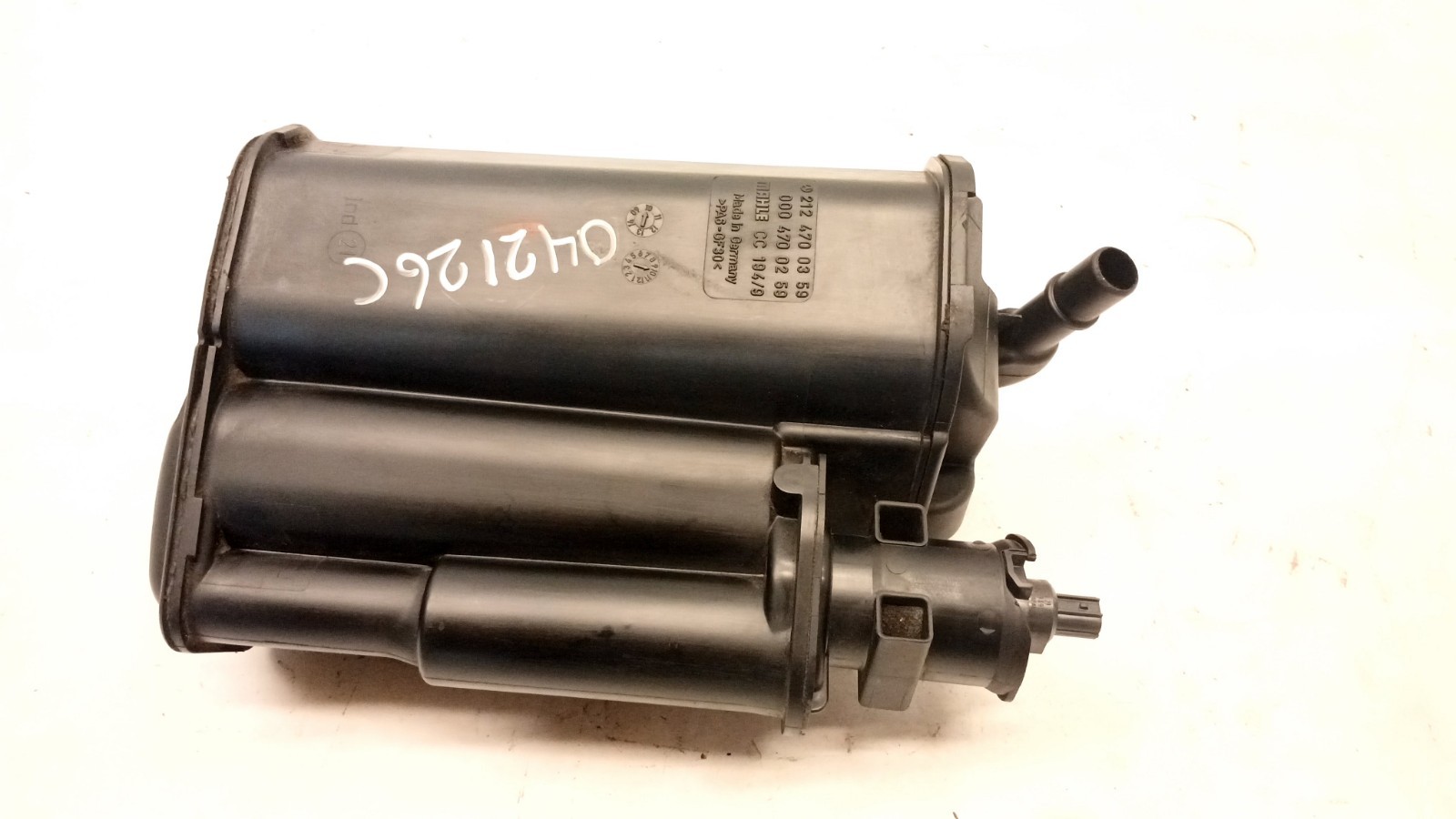 07-17 Mercedes W212 E350 C Glk Fuel Evap Vapor Charcoal Canister Oem 042126C