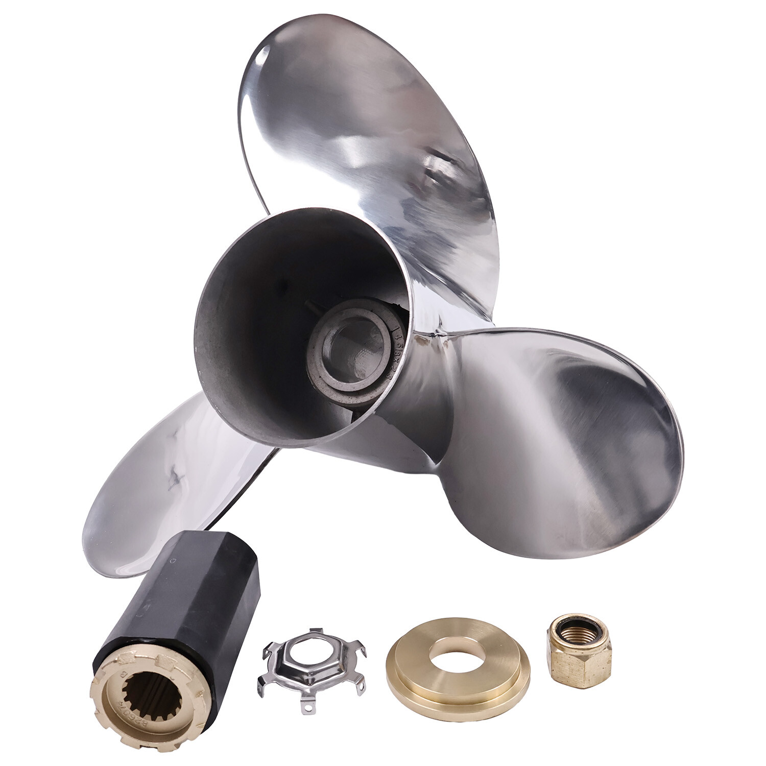 Propeller Kit 48-8M0151384 For Mercury Tempest Plus 14 5/8 x 23 Pitch Right