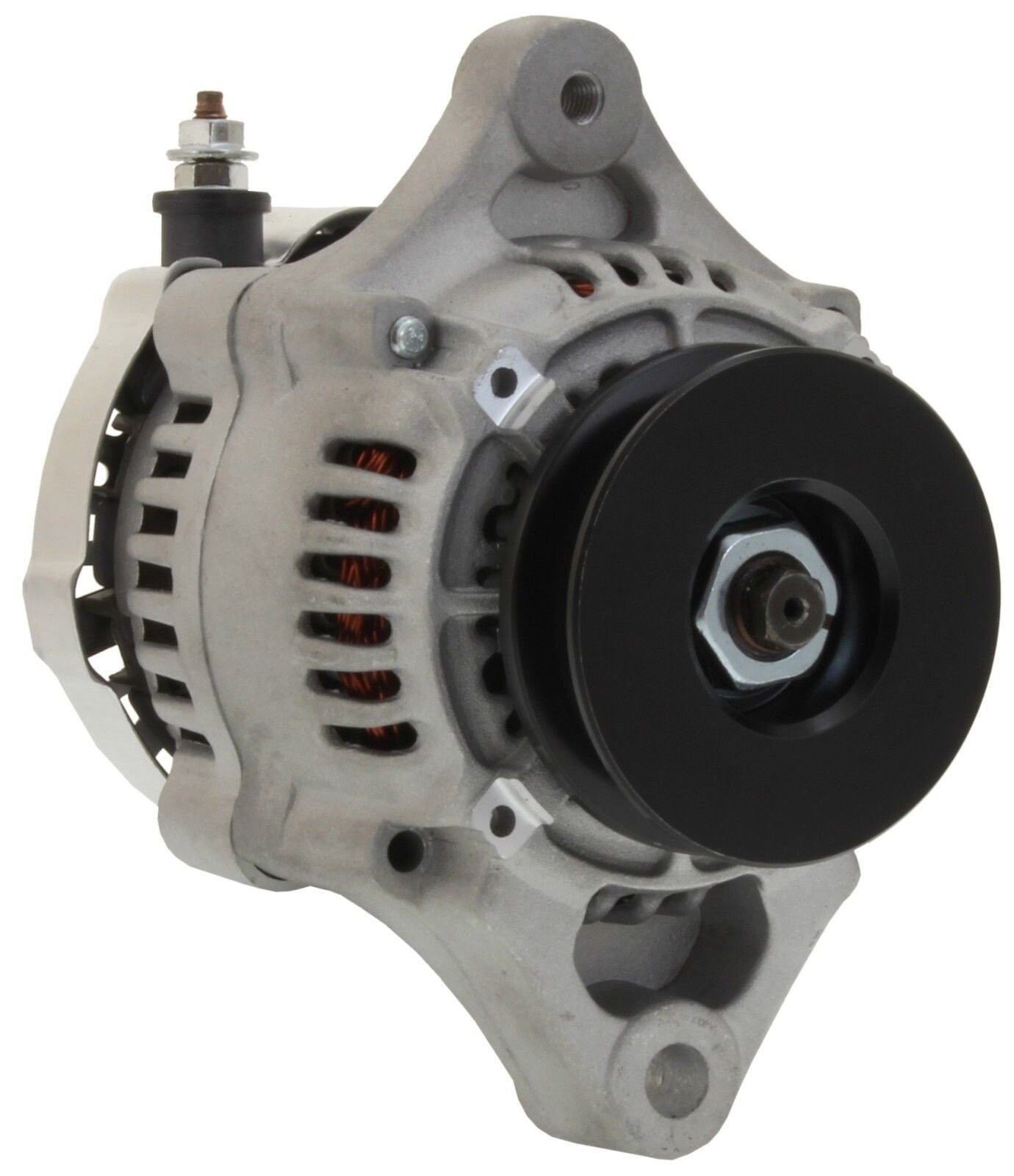 Self Excited 1 Wire Mini Alternator 12V 45 Amp fits Chevy Hot Rod SBC BBC