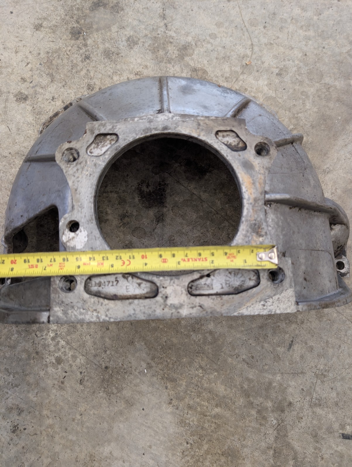 Vintage Original Buick 215 Aluminum V8 Manual Transmission Bellhousing 1164717 Vintage Original Buick 215 Aluminum V8 Manual Transmission Bellhousing 1164717