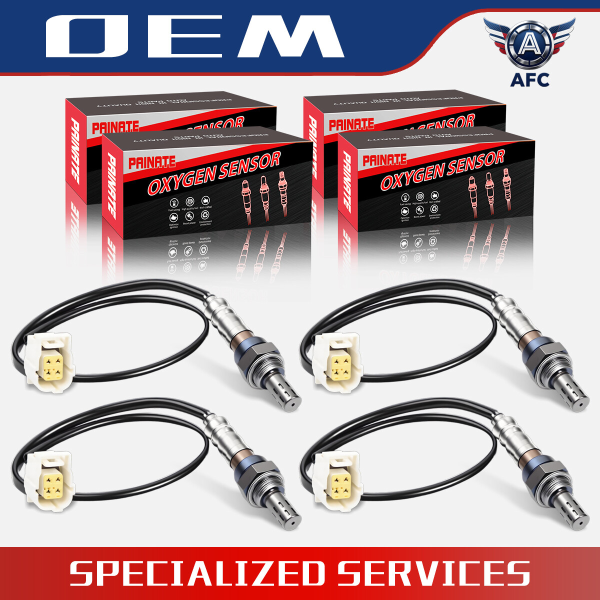 4X Upstream&Downstream Oxygen O2 Sensor for Jeep Grand Cherokee OEM 234-4029 OEM