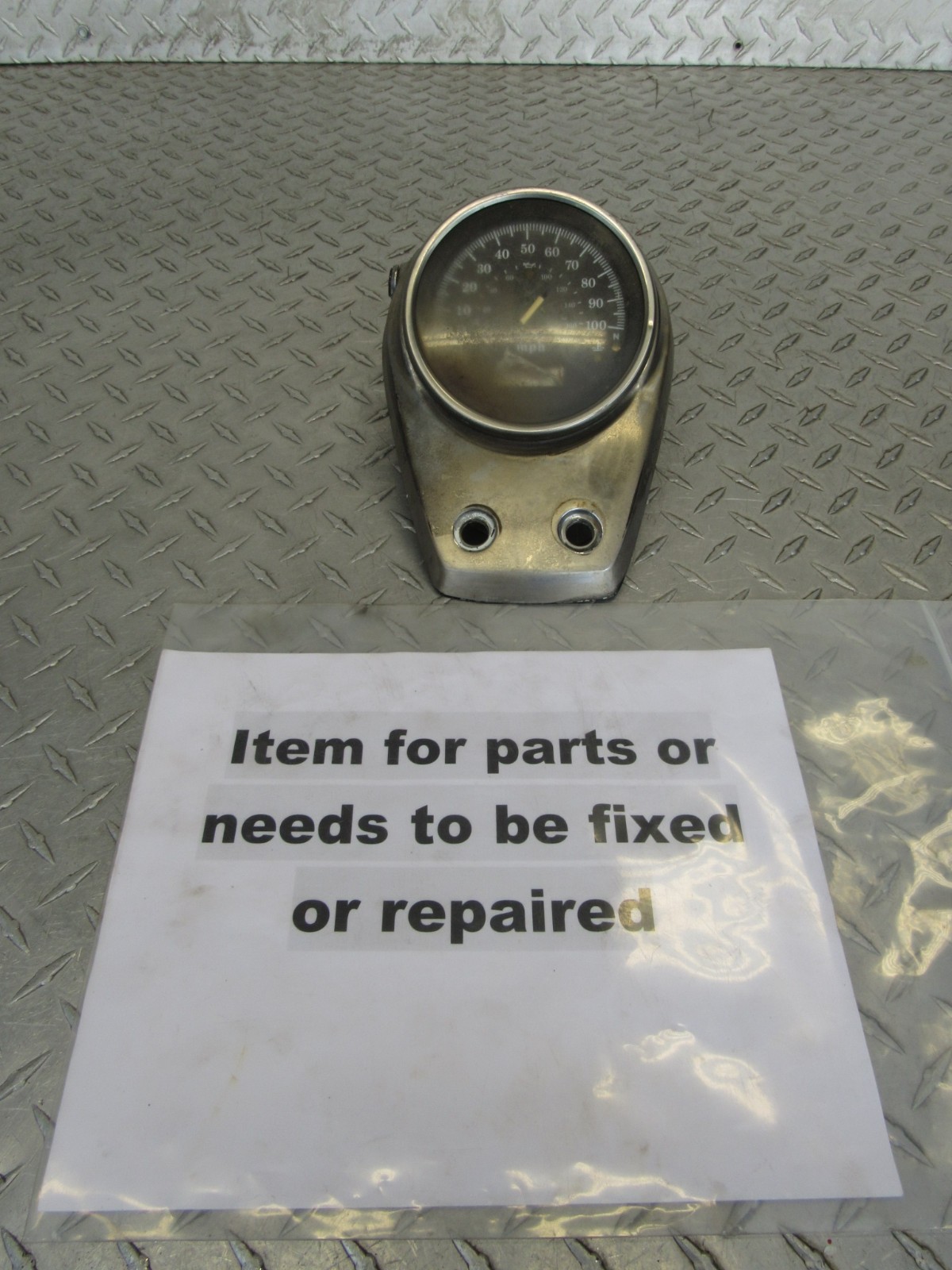 2003 03 HONDA VT750DCA VT 750 SHADOW SPIRIT SPEEDOMETER GAUGE FOR PARTS ONLY