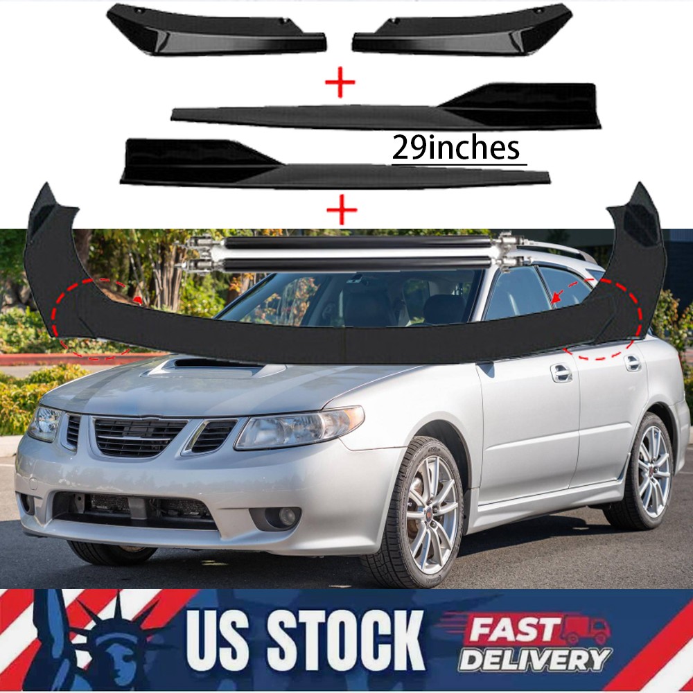 For 2006 Saab 9-2X Aero Front Bumper Lip Spoiler+29\