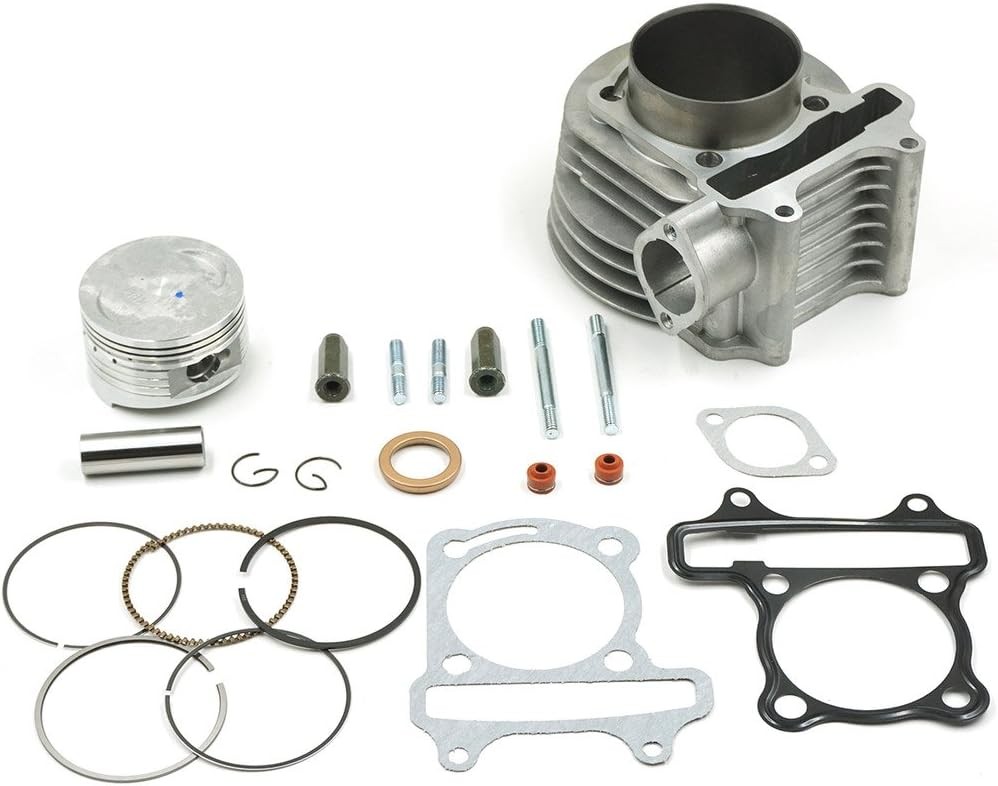 ATMT1-023 High Performance GY6 61mm 170cc Big Bore Rebuild Cylinder Kit For 1... ATMT1-023 High Performance GY6 61mm 170cc Big Bore Rebuild Cylinder Kit For 1...