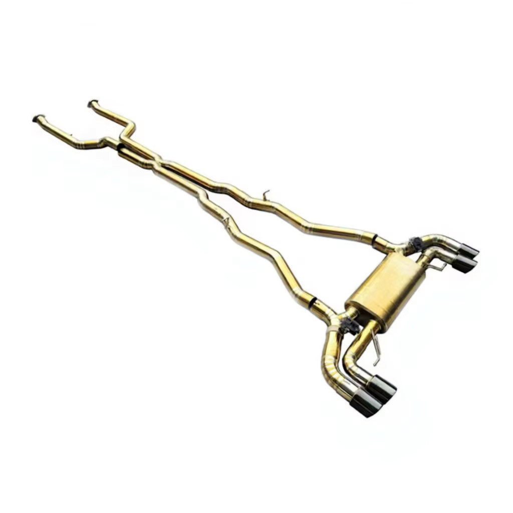 Benni Titanium Valved Cat-Back Exhaust BMW M5 G90 4.4T 2025-2026 Quad Tip