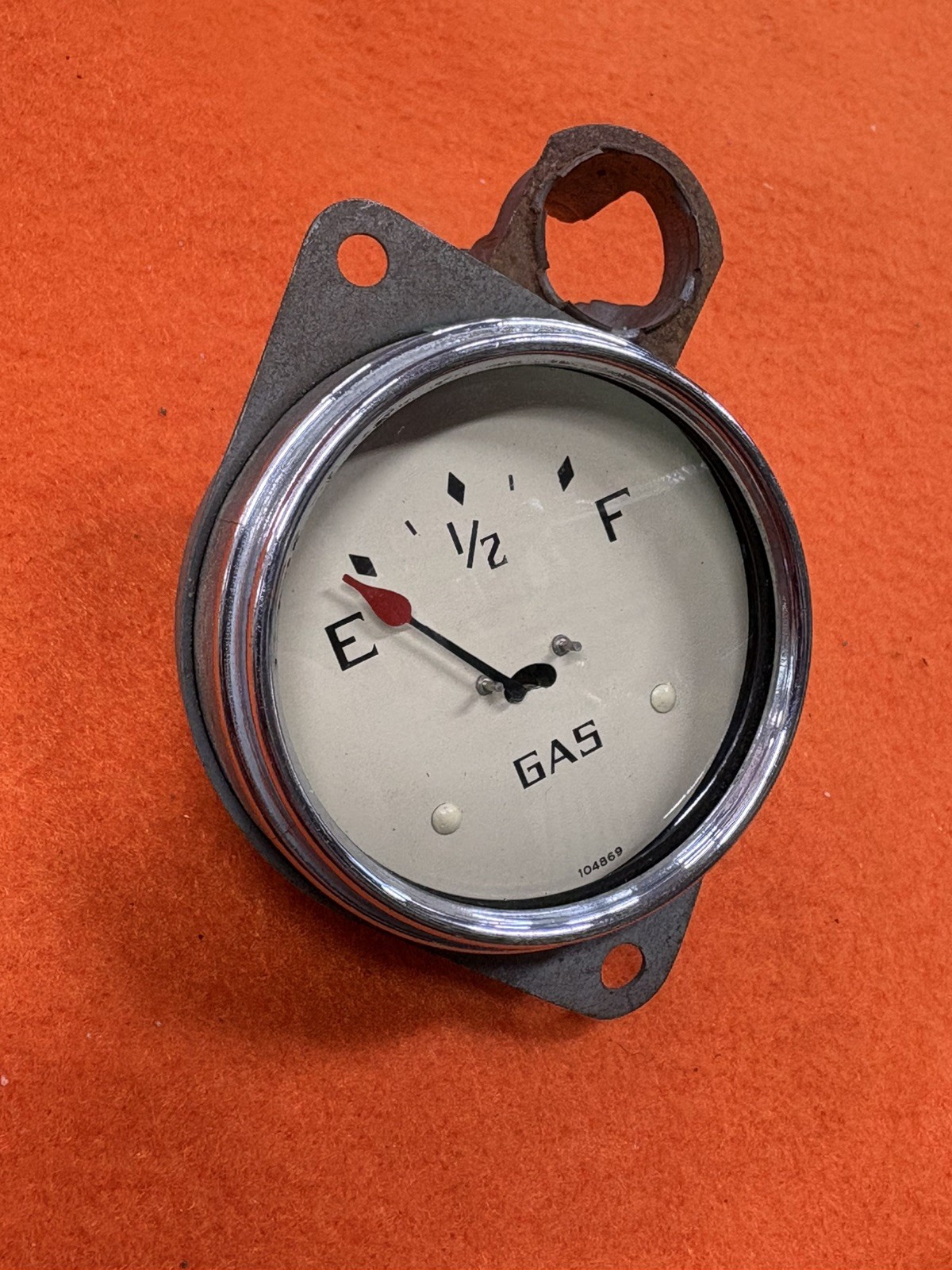 Vintage 1940's Stewart Warner Fuel Gas Gauge Dash SCTA flathead ford hotrod