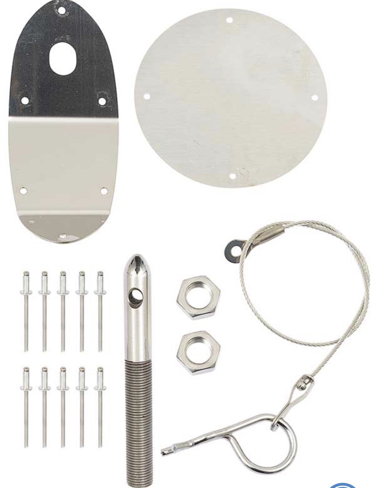 1965 1966 Shelby Mustang Fastback R-MODEL Competition Trunk Latch Kit 1965 1966 Shelby Mustang Fastback R-MODEL Competition Trunk Latch Kit