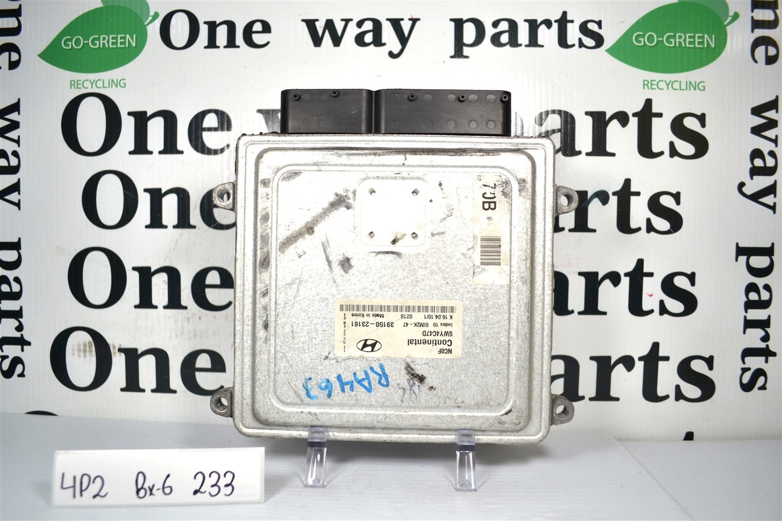 3915023161 Hyundai Elantra 2009-10 Engine Control Unit ECU MODULE OEM 4P2 233 B6